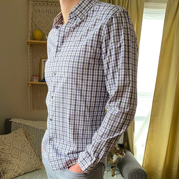 Express fitted men’s button down size medium - Picture 4 of 7